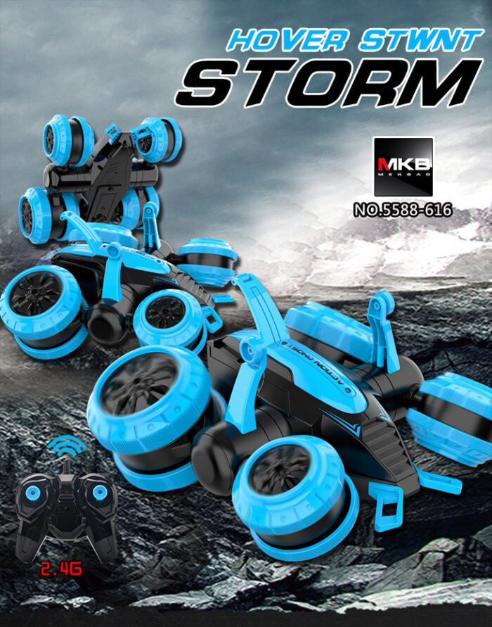 MKB Car Remote Control Flip Controlled Car for Boys - Image 3