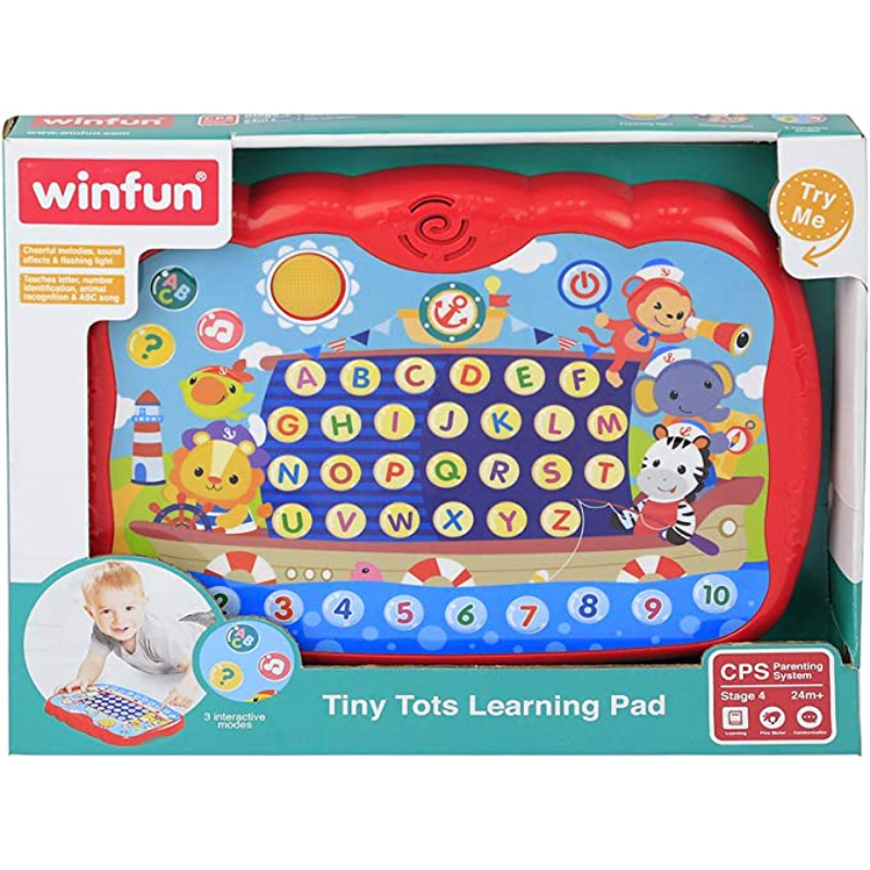 Preschool Educational Teaches Alphabet and Numbers with Lights Sound & Effects for Kids