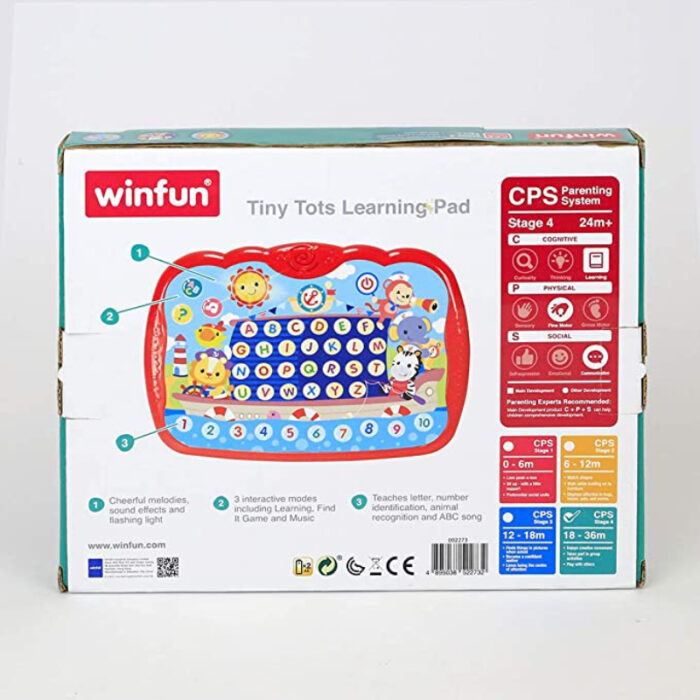 Preschool Educational Teaches Alphabet and Numbers with Lights Sound & Effects for Kids - Image 2