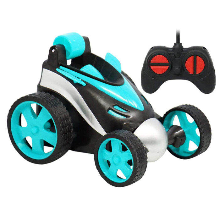360 Degree Rotating And Flipping Remote Control Mini Spinner Car Toy For Kids - Image 9
