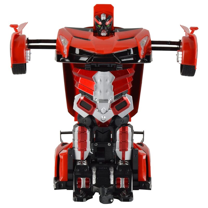 2 In 1 Deformation Robot Remote Control Dazzling Light Dynamic Sound Toy
