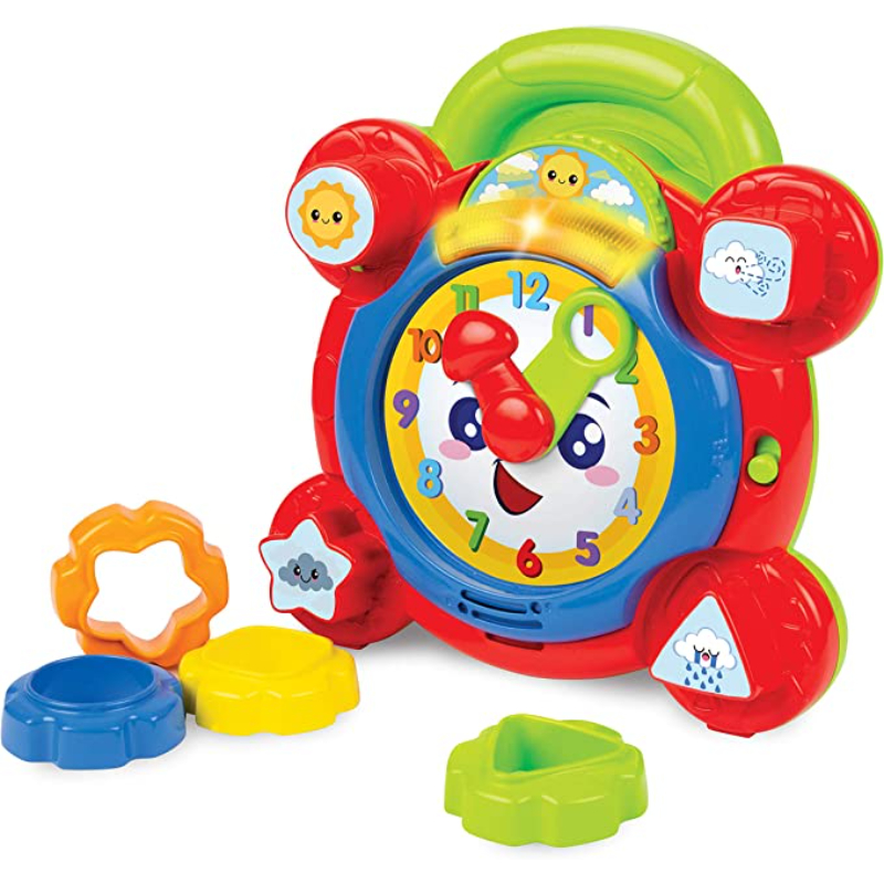 Learning Clock with its Movable Hands for Kids