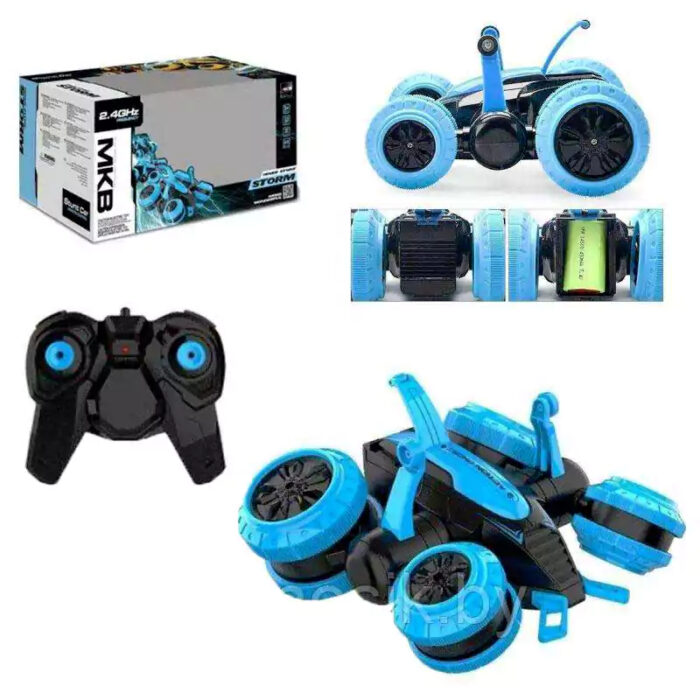 MKB Car Remote Control Flip Controlled Car for Boys - Image 2