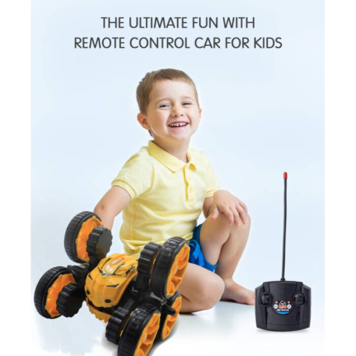 RC Stylish High Speed 360 Degree Rotatable Off-Road Stunt Flex Car - Image 3
