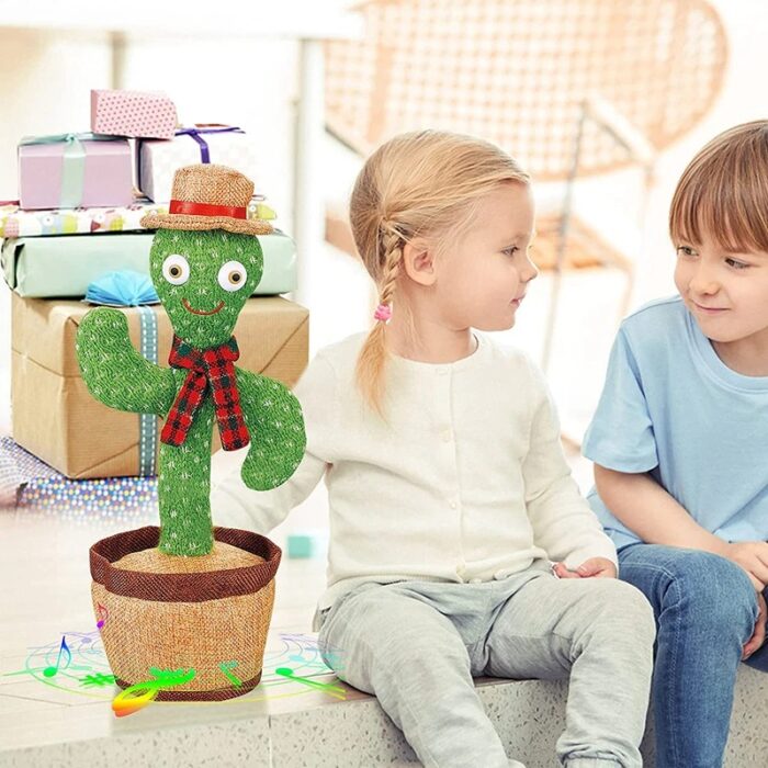 Electronic Rechargeable Shake Dancing Cactus Funny Singing Wriggle Dancing Educational Toy - Image 5