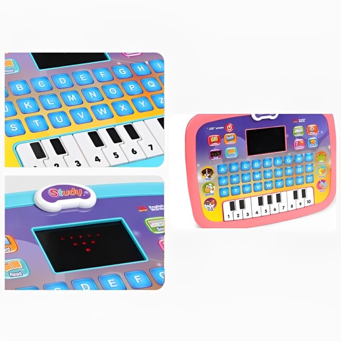 26 English Words Kids Learning Educational Tablet With Led Screen - Image 9