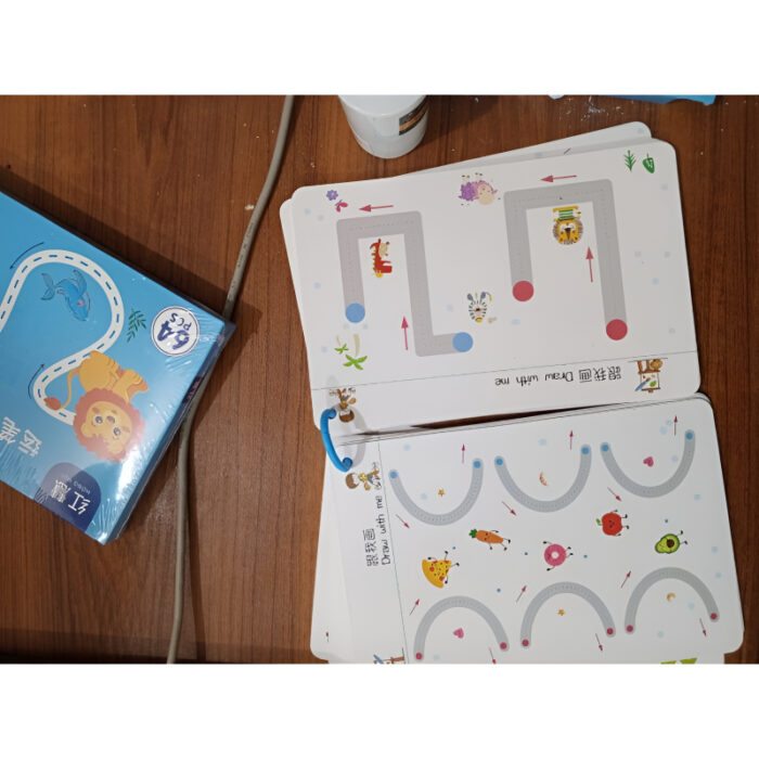 Reusable Magic Pen Control Workbook Set For Kids – Mastering Lines, Shapes, And Patterns In Handwriting And Drawing - Image 7