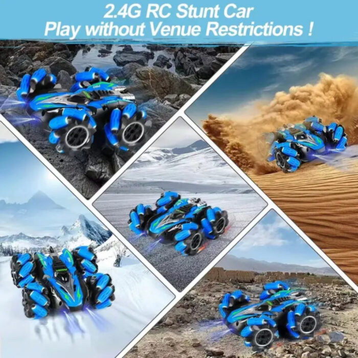 360-Degree RC Stunt Car With All-Round Mobility And Anti-Interference Function - Image 3