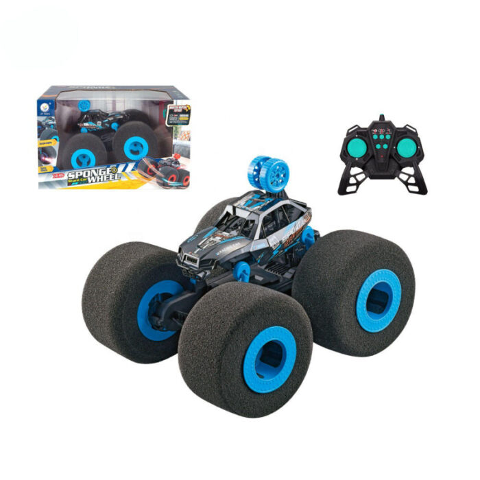 2.4G Lightweight Remote Control Sponge Wheel Water Spray Stunt Car - Image 8