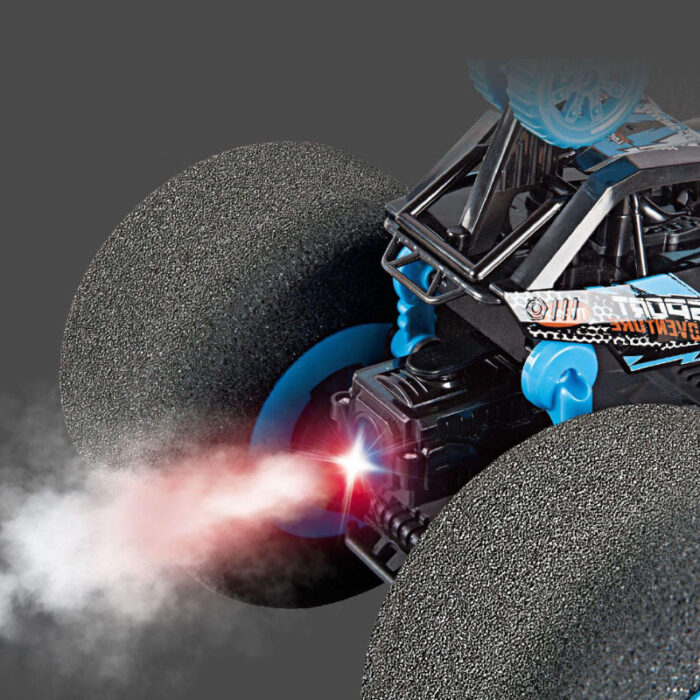 2.4G Lightweight Remote Control Sponge Wheel Water Spray Stunt Car - Image 7
