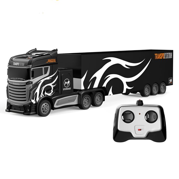 4 Channel 2.4GHz Remote Control 1:16 2WD Truck Trailer Toy For Kids - Image 10