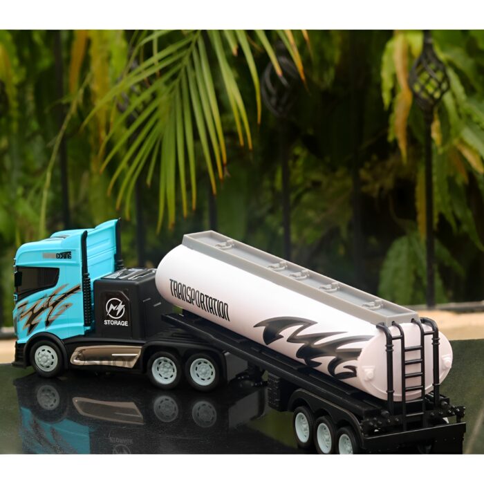 4 Channel 2.4GHz Remote Control 1:16 2WD Truck Trailer Toy For Kids - Image 3
