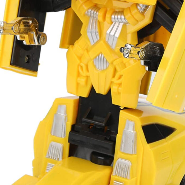 2 in 1 Cool Lighting Electric Racing Car Transformer Robots - Image 3
