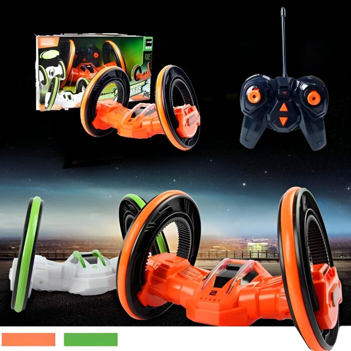 Radio Controlled Racing Stunt Car 360° Spins Vehicle For Kids - Image 8