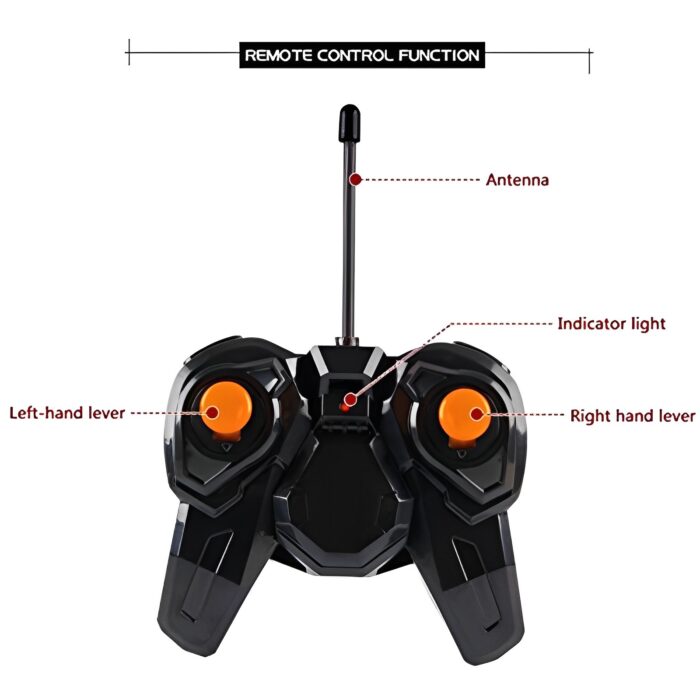 Radio Controlled Racing Stunt Car 360° Spins Vehicle For Kids - Image 4
