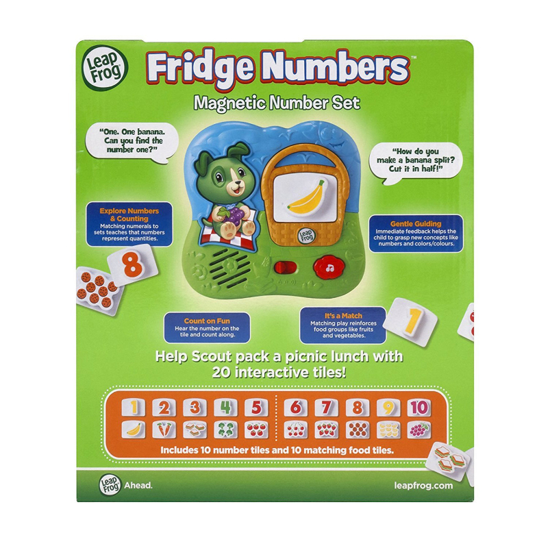 Colorful LeapFrog Fridge Phonics Magnetic Letter Set Toy for Kids