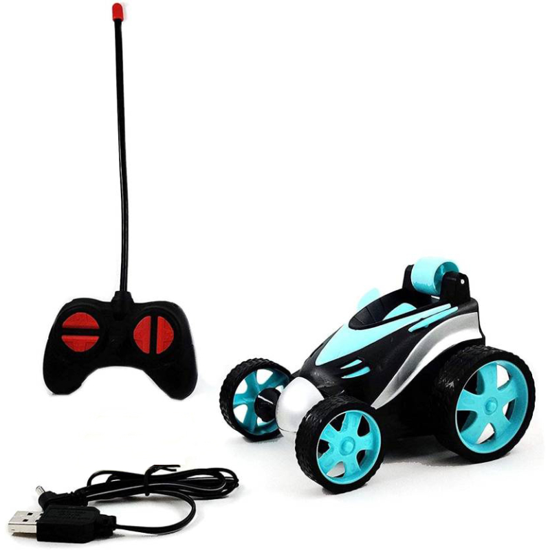 360 Degree Rotating And Flipping Remote Control Mini Spinner Car Toy For Kids - Image 7