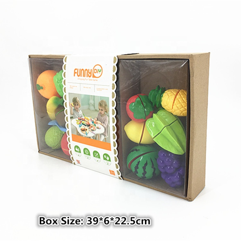 Funny DIY Chopping Fun Table Games Baby Tools Cutting Fruit