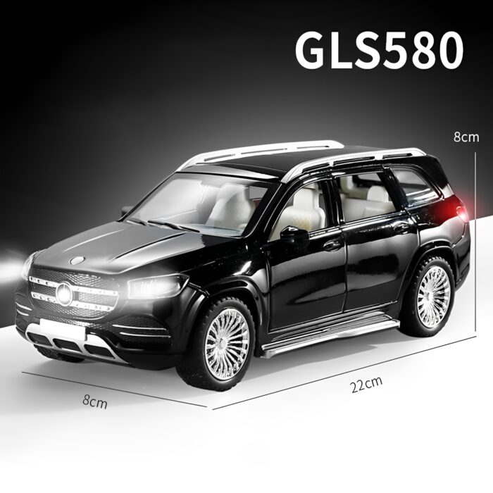 Mercedes-Benz GLS 580 SUV 1/24 Alloy Model Die-Cast Car Toy - Image 6