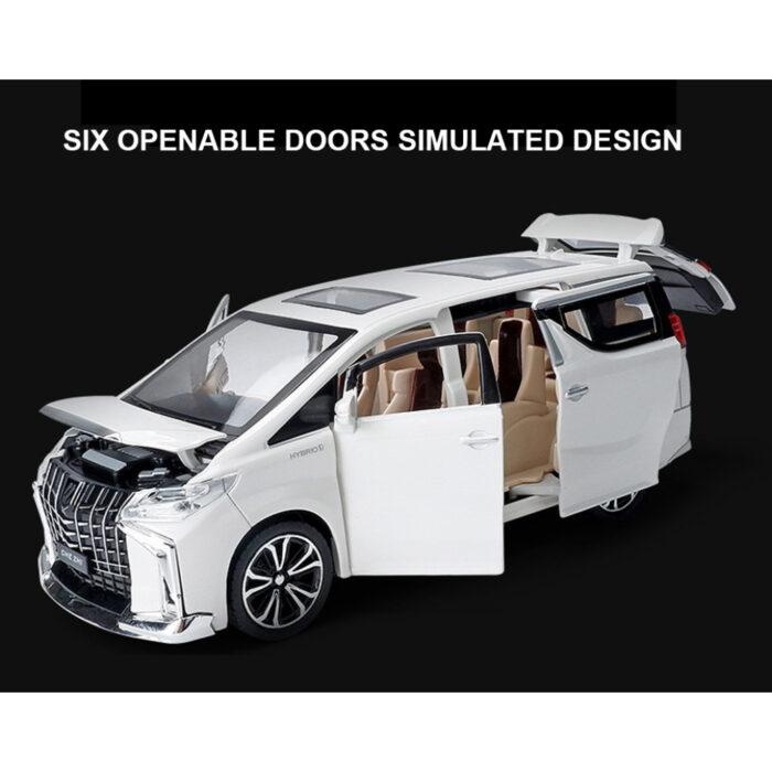 Dynamic Drive Explorer Alphard Feature-Packed Die-Cast Metal Model Car With Light And Sound - Image 11