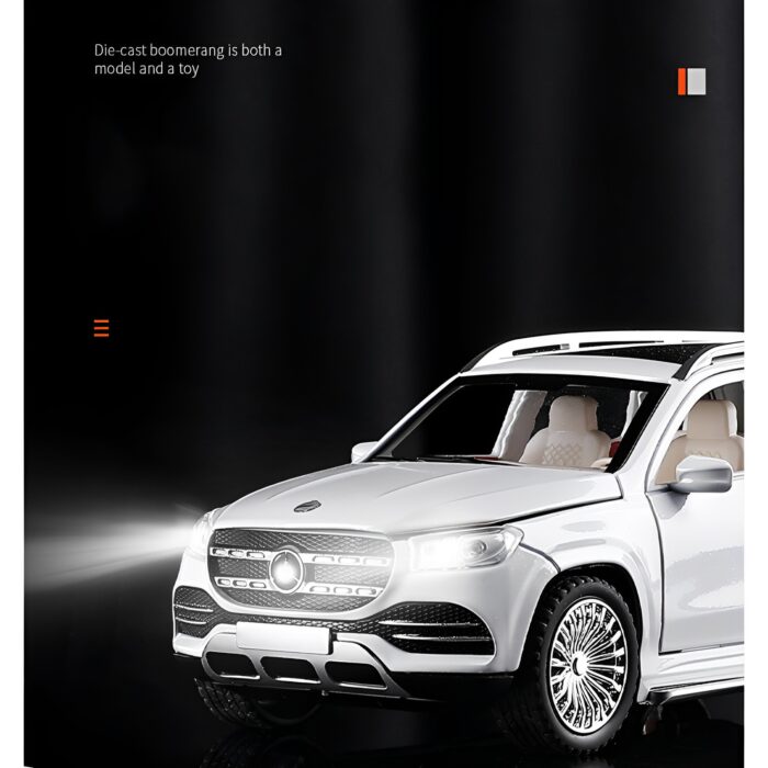 Mercedes-Benz GLS 580 SUV 1/24 Alloy Model Die-Cast Car Toy - Image 10