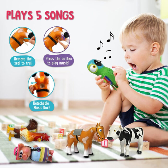 Fun and Educational Interactive Musical La Granja De Zenon Horse Toy For Kids - Image 2