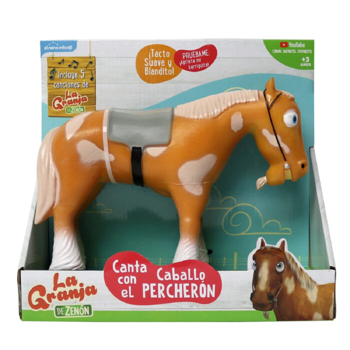 Fun and Educational Interactive Musical La Granja De Zenon Horse Toy For Kids - Image 3