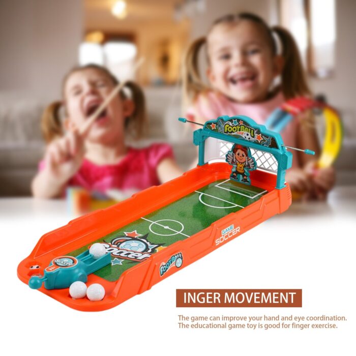 Mini Table Soccer Set Children Sports Toy Desktop Soccer Field - Image 4