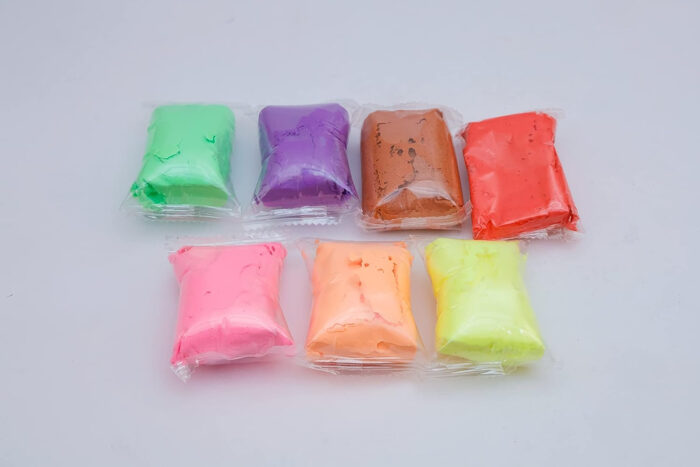 Pack of 4 Colorful DIY Art Clay Fluffy Foam with Tools (12 Color Foams in Each Pack) - Image 6