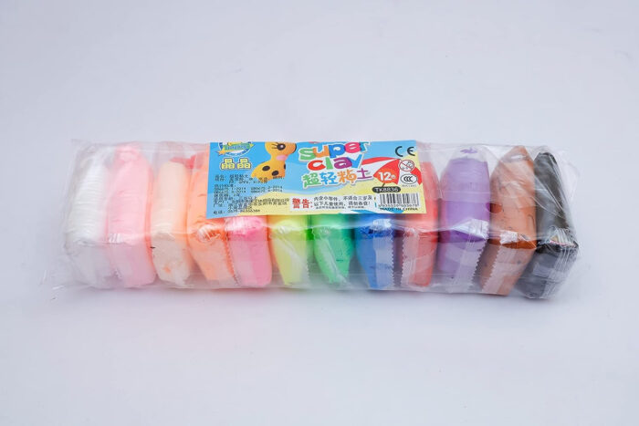 Pack of 4 Colorful DIY Art Clay Fluffy Foam with Tools (12 Color Foams in Each Pack) - Image 4