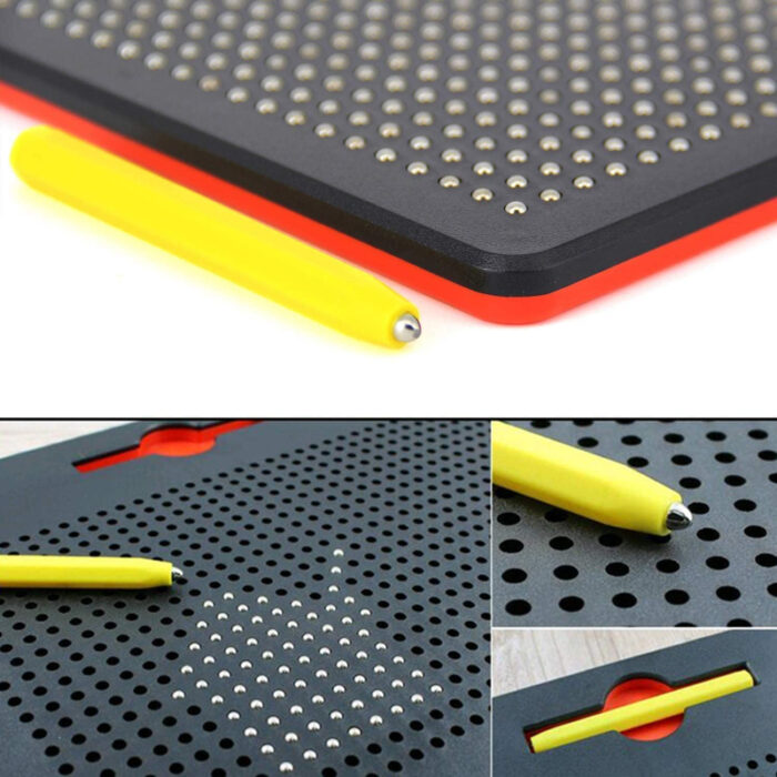 Educational Magnetic Beads Popping Drawing Board For Kids - Image 10
