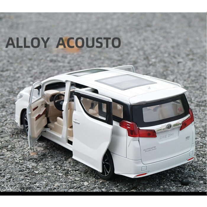 Dynamic Drive Explorer Alphard Feature-Packed Die-Cast Metal Model Car With Light And Sound - Image 7
