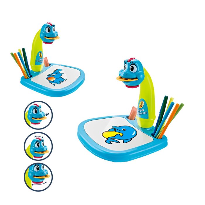 Multifunctional Cute Dinosaur Shaped Drawing Projection Painting Board - Image 6
