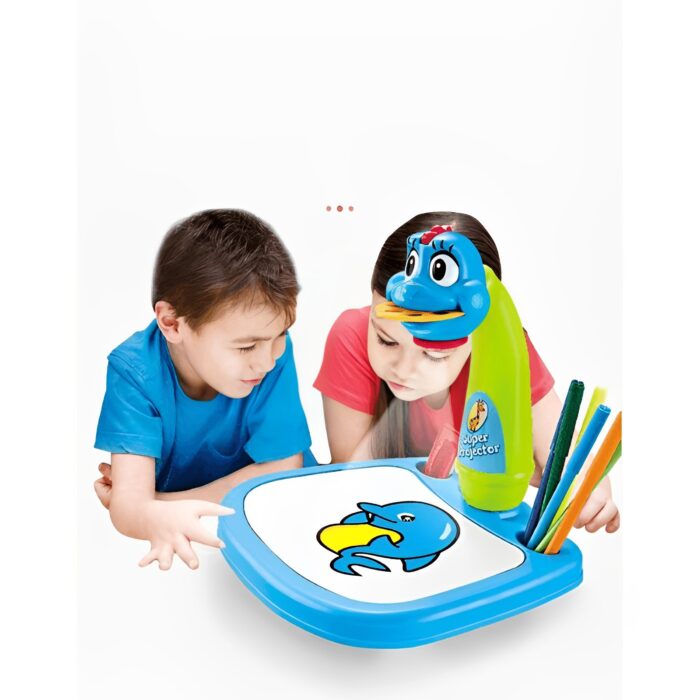 Multifunctional Cute Dinosaur Shaped Drawing Projection Painting Board - Image 3