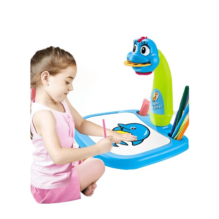 Multifunctional Cute Dinosaur Shaped Drawing Projection Painting Board - Image 2