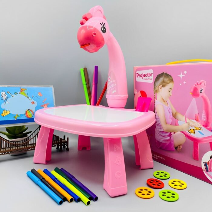 Detachable Stylish Projection Drawing Table For Early Learning - Image 6